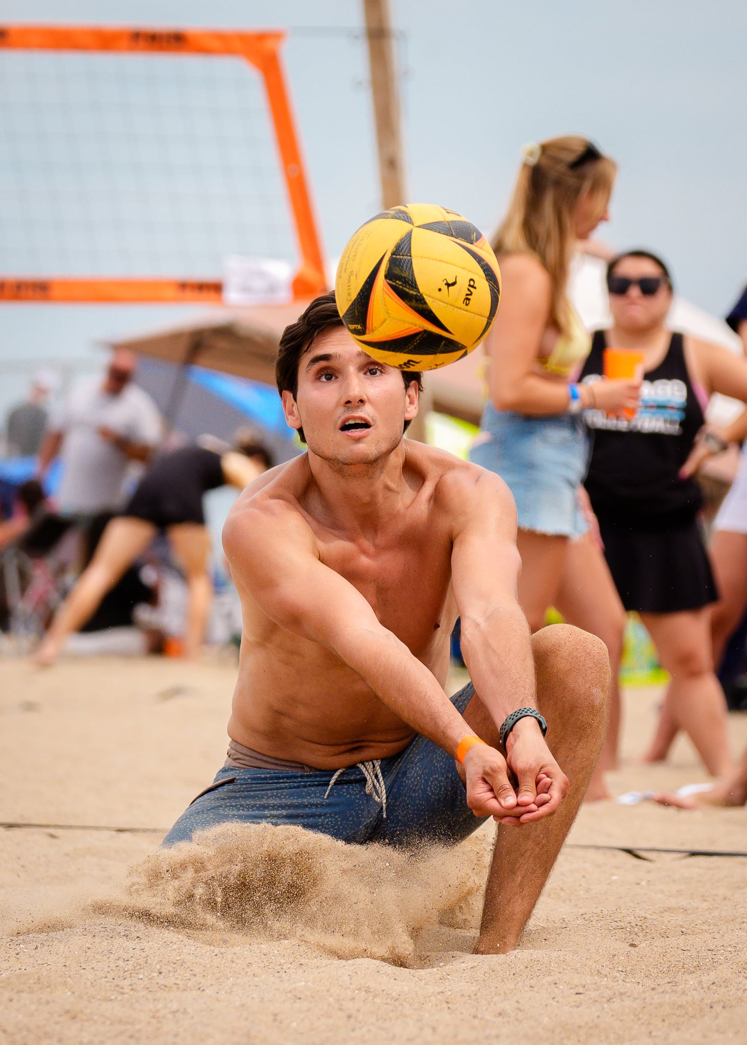Beach players